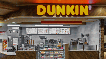 Dunkin' Donuts Counter